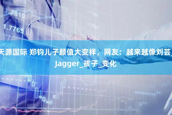 天源国际 郑钧儿子颜值大变样，网友：越来越像刘芸_Jagger_孩子_变化